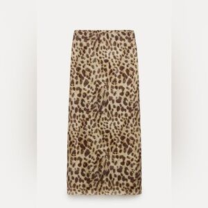BRAND NEW! Zara leopard print tulle skirt  5039/472